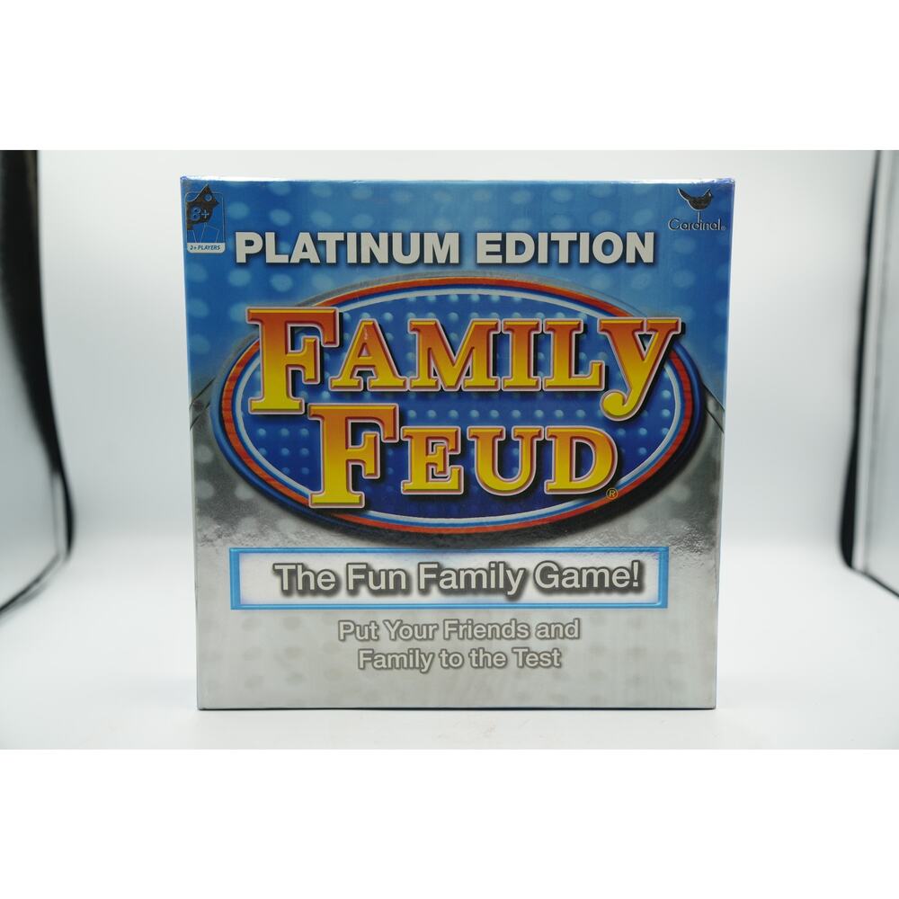 Family Feud Platinum Edition Card Game 2016 by Cardinal Complete Party Set